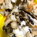 67luna's cooksnap of when they made 簡単！ひじきの煮物と きのこ の混ぜご飯.