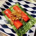 のんべぇヒロ's cooksnap of when they made 旨ウマ♪おつまみカニかま.