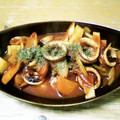 kimican731's cooksnap of when they made いかとエリンギのトマト煮込み.