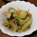 ramieru's cooksnap of when they made 芯まで食べられる！チンゲン菜の簡単煮浸し.