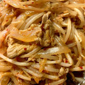 ♪♪カゲモエママ♪♪'s cooksnap of when they made ♡簡単！もやし豚キムチ♡.
