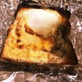 naru0u0's cooksnap of when they made マヨたまトースト.