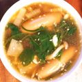 azs310's cooksnap of when they made 焼き肉のたれで焼肉屋さん風スープ.