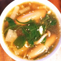 azs310's cooksnap of when they made 焼き肉のたれで焼肉屋さん風スープ.