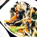 yunchan722's cooksnap of when they made ほうれん草ともやしののり酢和え.