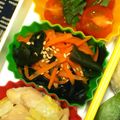nosso's cooksnap of when they made にんじんとワカメのナムル風.