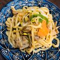フラガール☆'s cooksnap of when they made お野菜たっぷり♡我が家の焼きうどん.