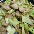 クック7FNN0F☆'s cooksnap of when they made 鶏肉とセロリのレモン塩炒め.