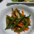 クック8XOA9D☆'s cooksnap of when they made インゲンと薩摩揚げの煮物.