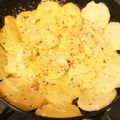 niccco's cooksnap of when they made 簡単おつまみ！じゃがいもチーズのガレット.