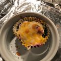 栗丸うさぎ's cooksnap of when they made ほうれん草・茹で卵・ハム♪マヨチーズ焼き.