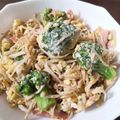★smiling★'s cooksnap of when they made ブロッコリーとベーコンと卵のガリバタ醤油.
