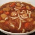 Lorax's cooksnap of when they made カレーの残りでカレーうどん.