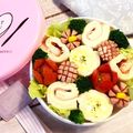 ＊ひよりんご＊'s cooksnap of when they made お弁当に❤チューリップのお花(・ω・)✿.