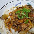 管理栄養士いおな's cooksnap of when they made ぶっかけ豚キムチ炒め麺♪.