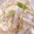 ⭐️くっく船長⭐️'s cooksnap of when they made 簡単☆生の白菜とじゃこのさっぱりサラダ.