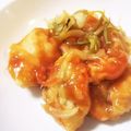 yukky☆mama's cooksnap of when they made ●魚の唐揚～中華あんかけ～●.