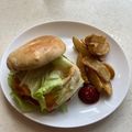 クックYFJ12N☆'s cooksnap of when they made バーガー用プレーンベーグル.