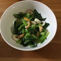 クック1FX93J☆'s cooksnap of when they made レンジで簡単☆小松菜の生姜胡麻和え。.