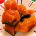 よこ0120's cooksnap of when they made ☆カボチャの煮物☆.