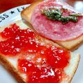 928るびすけ☆☆'s cooksnap of when they made プチスイーツ♥なトースト.
