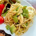 928るびすけ☆☆'s cooksnap of when they made ★アボガドとエビのバジルマヨパスタ★.