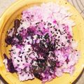 Sのママ's cooksnap of when they made 紫芋ご飯♡圧力鍋でもできちゃう♪.
