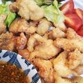 いさみょば's cooksnap of when they made 鶏むね肉が柔らかい！よだれ鶏★唐揚げ。.