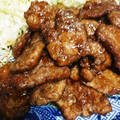 背番号３'s cooksnap of when they made 豚ヒレ肉の甘辛焼き(∗ˊᵕ`∗).