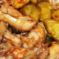 ムミゴン's cooksnap of when they made 簡単に♪鶏手羽元とさつまいもの煮込み.