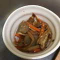 ＊ちぇこ's cooksnap of when they made こんにゃく・油揚げ・人参のきんぴら.