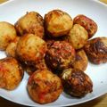 クマザキJ's cooksnap of when they made 外はカリカリ中はトロ～り!チーズたこ焼き.
