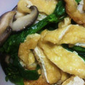 猫博士's cooksnap of when they made 簡単♪菜の花と油揚げの炒め物.