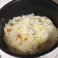 ponkotsu3's cooksnap of when they made 炊飯器でピラフ.