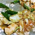 きみこねこ's cooksnap of when they made きゃべつたっぷり鶏味噌炒め.