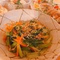 monemaruku's cooksnap of when they made 小松菜とじゃこと人参の塩麹きんぴら.