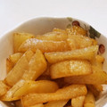RIA730's cooksnap of when they made たくあんのゴマ炒め.