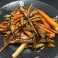 クックPZOL21☆'s cooksnap of when they made 素朴な我が家の「きんぴらごぼう」.