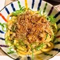 ⓜⓔⓔⓡ's cooksnap of when they made 汁なし肉うどん.