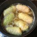 いっちゃん♥女子力's cooksnap of when they made ロールキャベツ☺キャベツの外し方・巻き方.