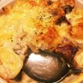 ぴん555's cooksnap of when they made 超簡単さつまいもと鶏肉のグラタン。.