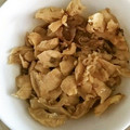 みみ母's cooksnap of when they made 簡単☆ご飯のお供に♪鳥皮と生姜の甘辛炒め.