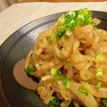 yu-ka-mama's cooksnap of when they made 大根のゴマバタきんぴら.