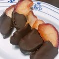 Takane1211's cooksnap of when they made セミドライリンゴのチョコレートがけ.