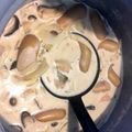 kero4's cooksnap of when they made 鮭とキノコのクリームスープ.