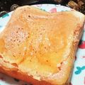 虹色♪︎ちゅーりっぷ's cooksnap of when they made パリパリチーズ♡明太マヨトースト.