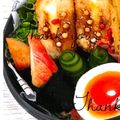 ♡мiчаⅵ♡⋆'s cooksnap of when they made カニかまの海苔巻バター焼き.