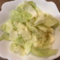 みんんみん's cooksnap of when they made 簡単！材料2つ！ちぎりキャベツのたれ！.