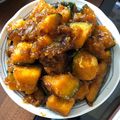 クック6U7INU☆'s cooksnap of when they made お弁当に♪南瓜のはちみつ甘酢焼き.
