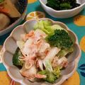 たまさぶろうの部屋's cooksnap of when they made カブとブロッコリーのサラダ.